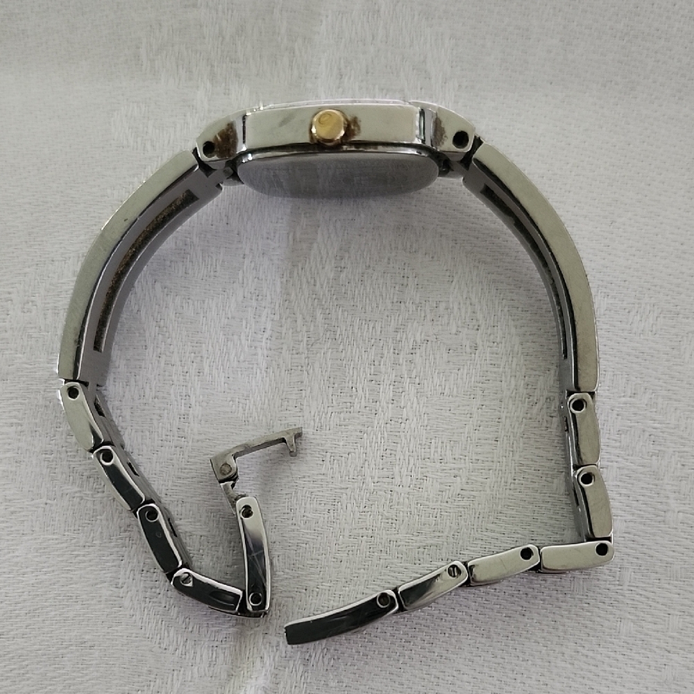 Citizen Eco-Drive Bangle Style with Swarovski Crystals Black Face Ladies Watch - Picture 5 of 8
